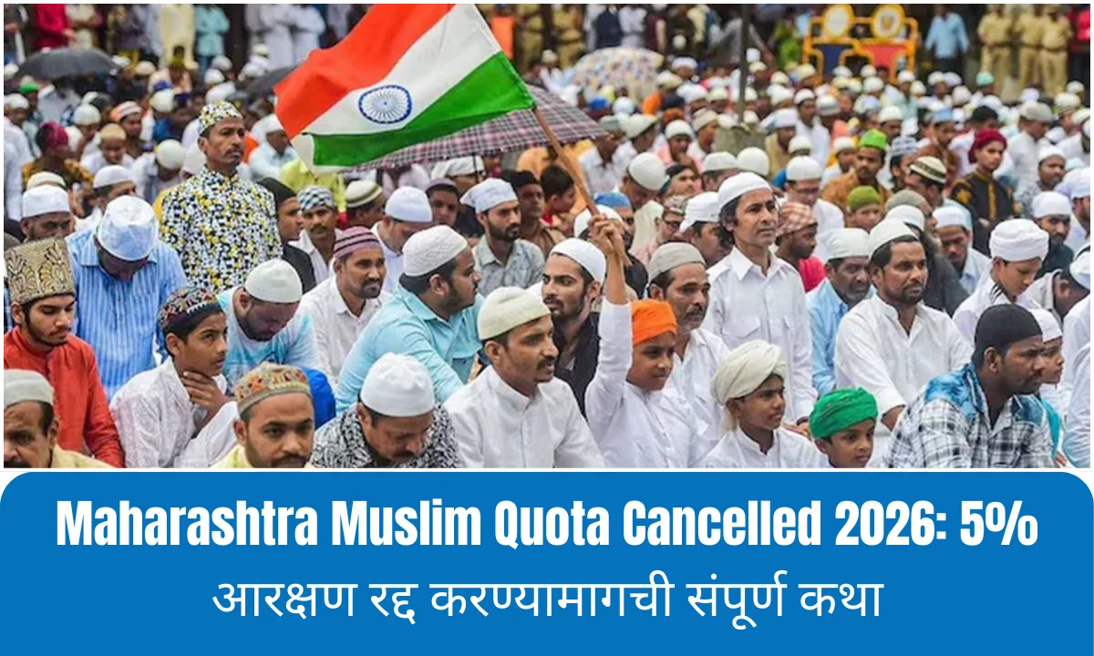 Maharashtra Muslim Quota Cancelled 2026: 5% आरक्षण रद्द करण्यामागची संपूर्ण कथा | Representative Image