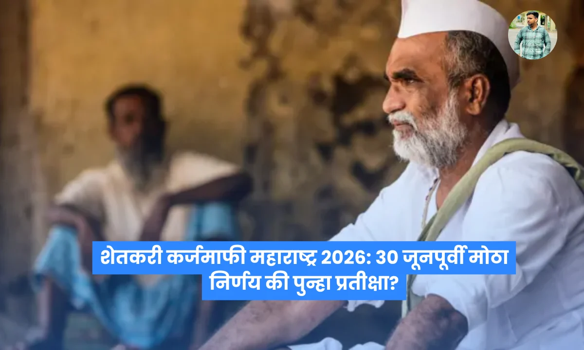 शेतकरी कर्जमाफी महाराष्ट्र 2026: 30 जूनपूर्वी मोठा निर्णय की पुन्हा प्रतीक्षा?