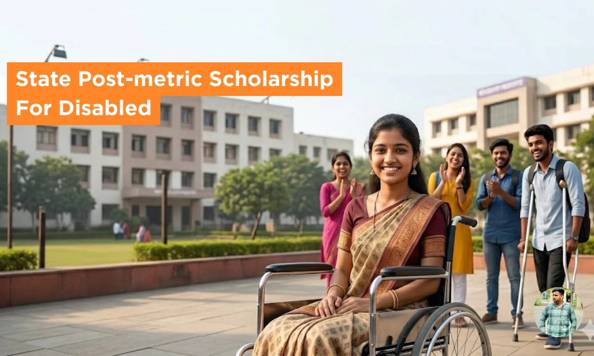 State Post-metric Scholarship For Disabled 2026: पात्रता, अर्ज प्रक्रिया, शेवटची तारीख आणि लाभांची संपूर्ण माहिती